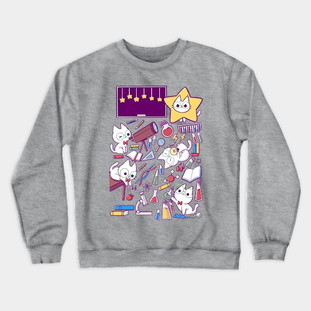 Lab Kittens Crewneck Sweatshirt by TaylorRoss1